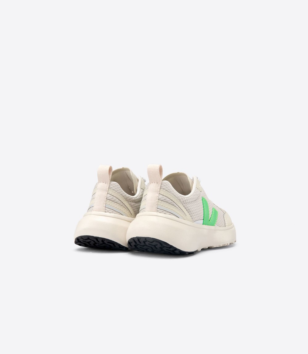 Veja Sneakers Kids - Canary Elastic Lace - Beige - 1327TSNEO